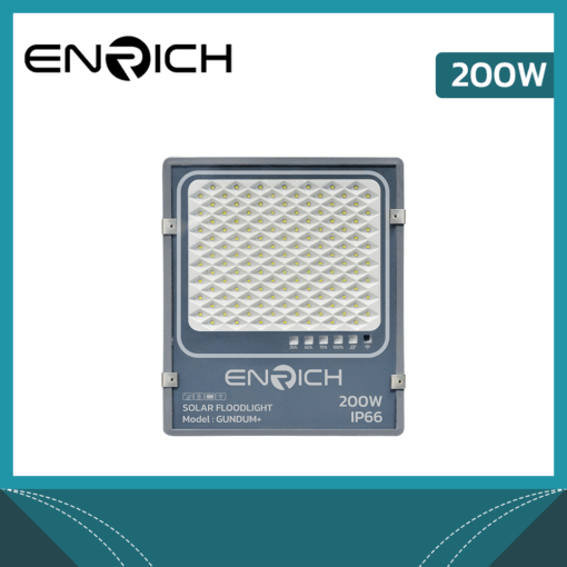 สปอร์ตไลท์โซล่าเซลล์-LED-200W-ENRICH-GUNDAM+01