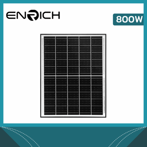 สปอร์ตไลท์โซล่าเซลล์ LED 800W ENRICH THREE 3 แสง 3