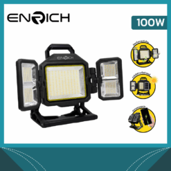 สปอร์ตไลท์โซล่าเซลล์ LED RECHARGE รุ่น JUMBO 100W 3CCT-PC-SEO-NOOK