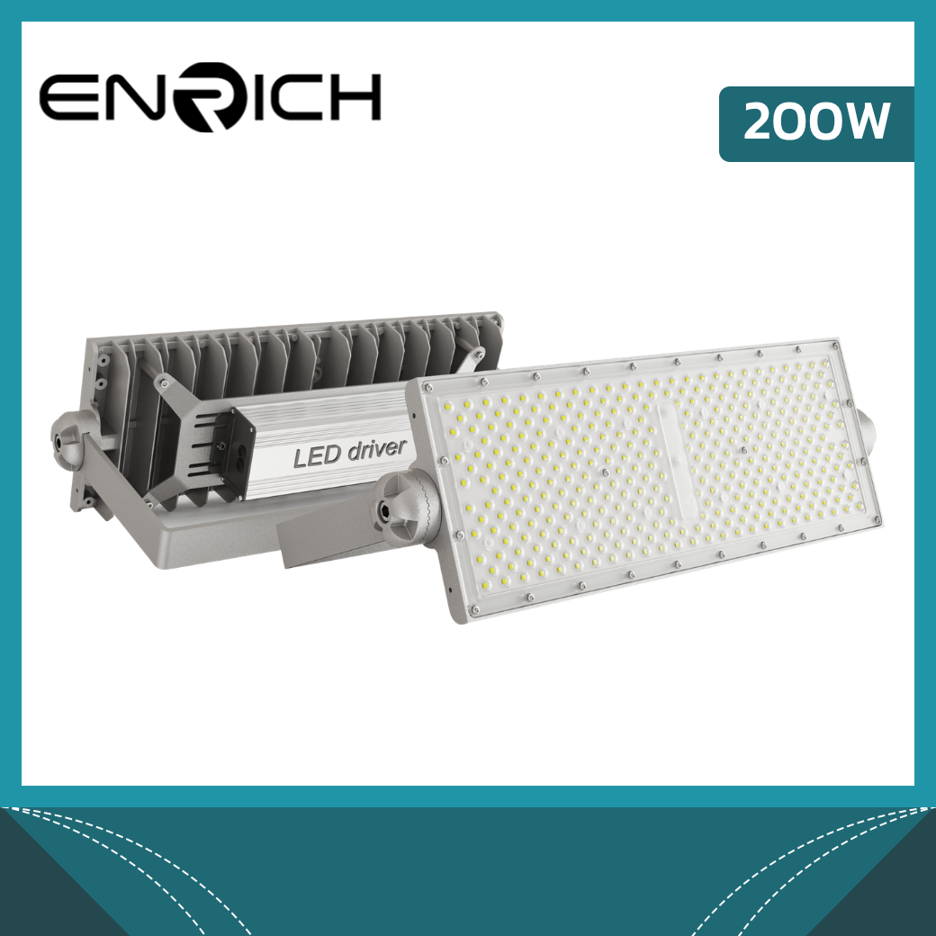 สปอร์ตไลท์ LED ENRICH รุ่น N-BRICK 200W Normal Driver
